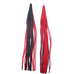Game Skirt - 260/034 - Black Over Red