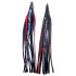 Game Skirt - 260/502 - Black With Silver Pearl Over Silver dots & Red Line