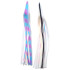 Game Skirt - 260/054 - Blue & Pink Bands Over White & Black Line