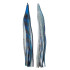 Game Skirt - 260/618 - Blue & Black Bands Over Silver Glitter & Two Black Lines