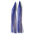 Game Skirt - 260/903 - Denim Blue Glitter Over Silver Glitter