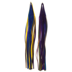 Game Skirt - 260/918 - Blue Over Purple With Two Yellow Lines