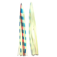 Game Skirt - 260/093 - Lumo White With Blue Bands & Red Line