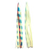 Game Skirt - 260/093 - Lumo White With Blue Bands & Red Line