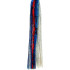Tecni-Perline Game Skirt - 330/145 - Blue With Black Tread Over Silver Glitter With Red Line
