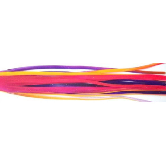 Tecni-Perline Game Skirt - 330/527 - Purple Over Pink Double Yellow Line